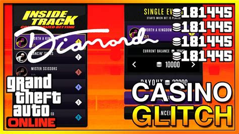 gta online diamond casino glitch.